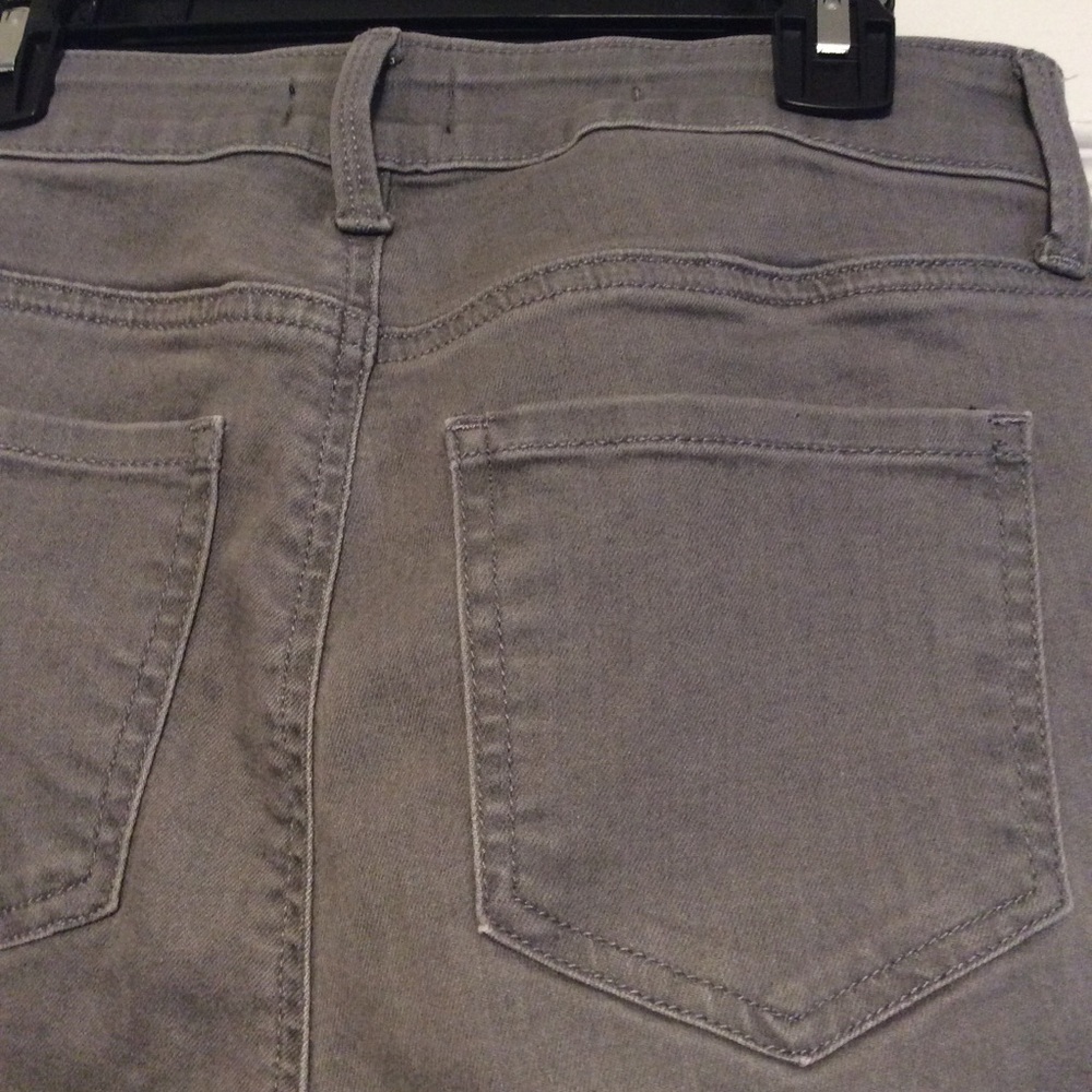 NYDJ Slim Bootcut stretch gray jeans lift technology size 0 - Picture 8 of 14